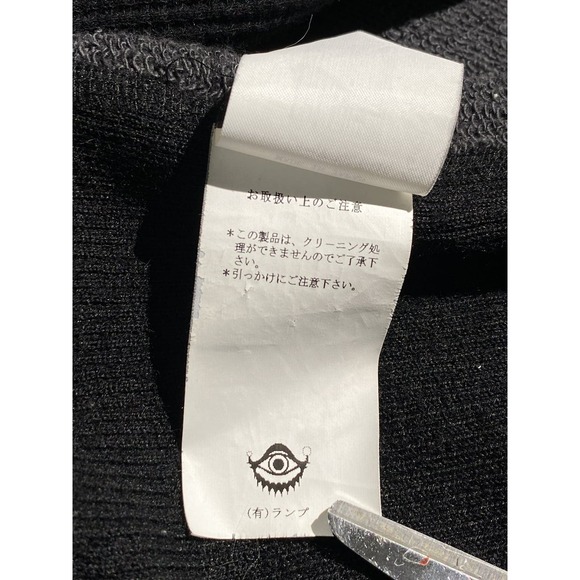 RARE wool dread hoodie Rebirth to tabura rasa nada not nada - Picture 4 of 4